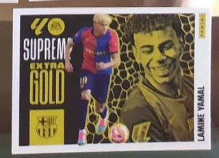 Cromo Lamine Yamal Extra Gold Supreme 2025/26
