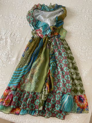 Vestido Zara multicolor M