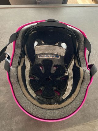 Casco Powerslide rosa niña