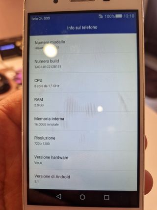 Huawei L01 bianco - Smartphone