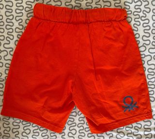 Shorts niño Benetton - rojos