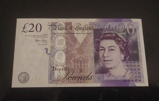 Billetes 5, 10 y  20 Libras - Inglaterra