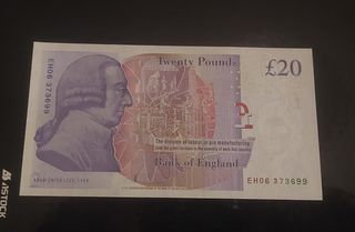Billetes 5, 10 y  20 Libras - Inglaterra