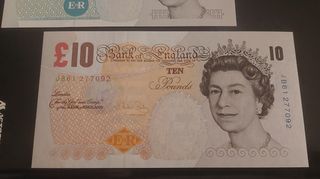 Billetes 5, 10 y  20 Libras - Inglaterra