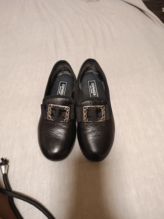 Zapatos niño fallero/ castellonero talla 30