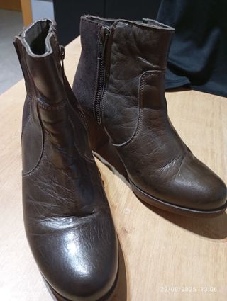 Botines Bosanova marrón, talla 37