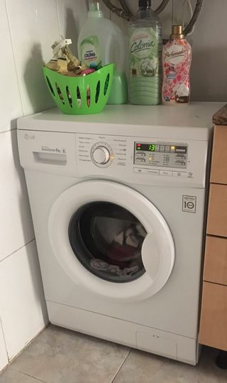Lavadora LG direct drive