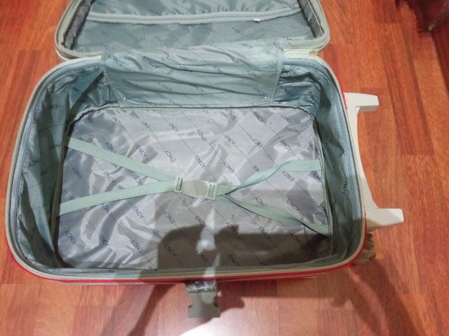 Maleta de viaje ENCY roja