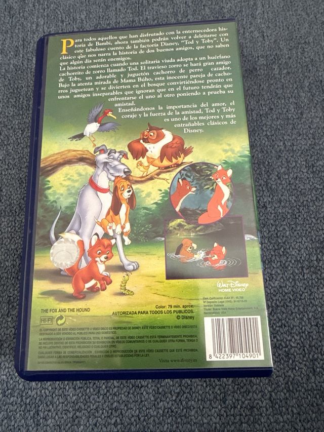 VHS Tod y Toby