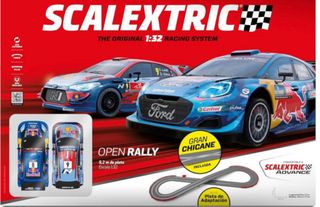Scalextric Open Rally 5,2m - 2 coches