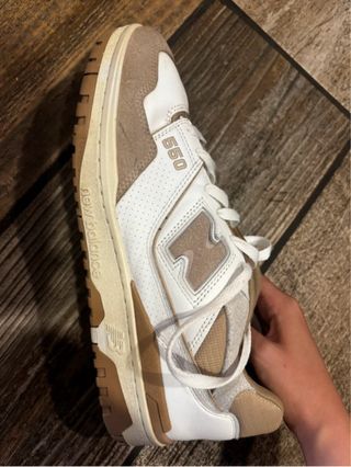 New Balance 550 - Scarpe Beige/Bianche TAGLIA 46.5