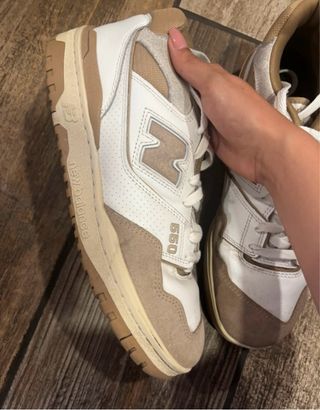 New Balance 550 - Scarpe Beige/Bianche TAGLIA 46.5