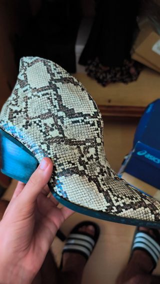 Botines serpiente | Botas estampadas