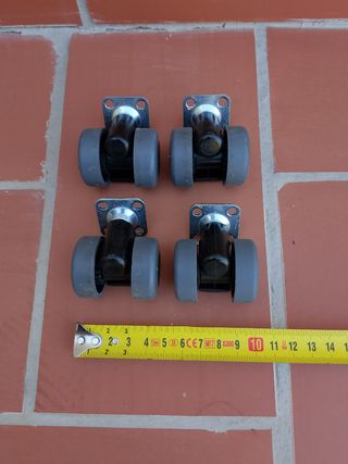 4 Ruedas giratorias