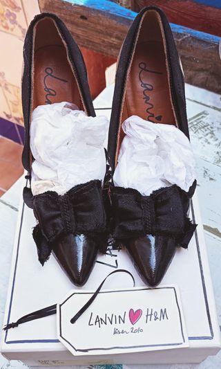Zapatos Lanvin x H&M negros