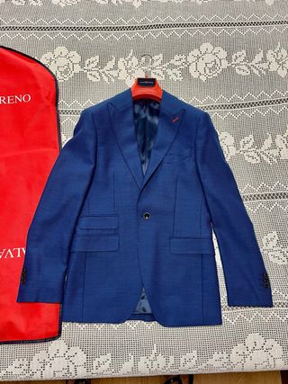 Americana Álvaro Moreno azul talla S