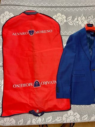 Americana Álvaro Moreno azul talla S
