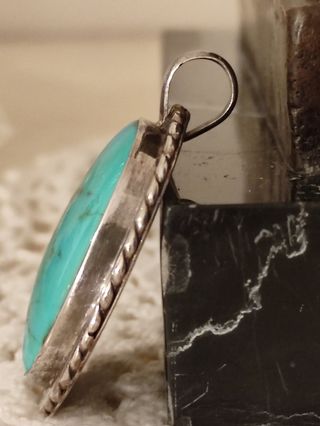 Ciondolo Turchese Argento