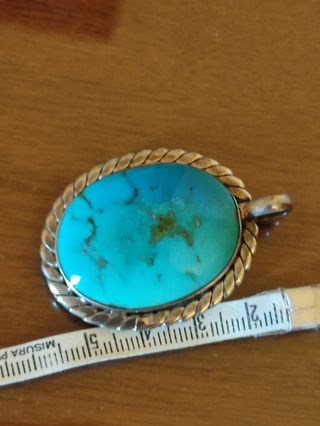 Ciondolo Turchese Argento