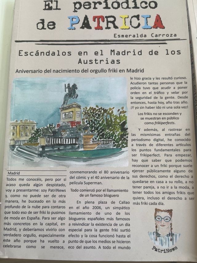 El periódico de Patricia 2. Escándalos en el Ma...