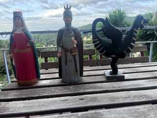 Robafaves, Geganta i Drac. Figures gegants 