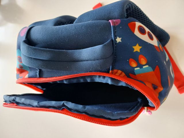 Mochila infantil cohetes