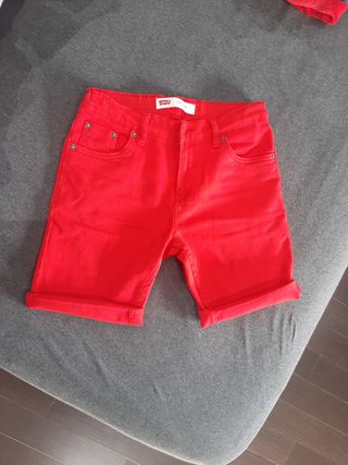 Shorts Levi's rojo - Talla 164