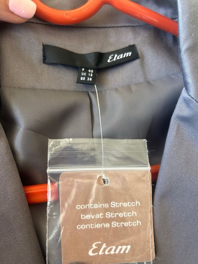 Blazer Etam gris XL -42 nuevo