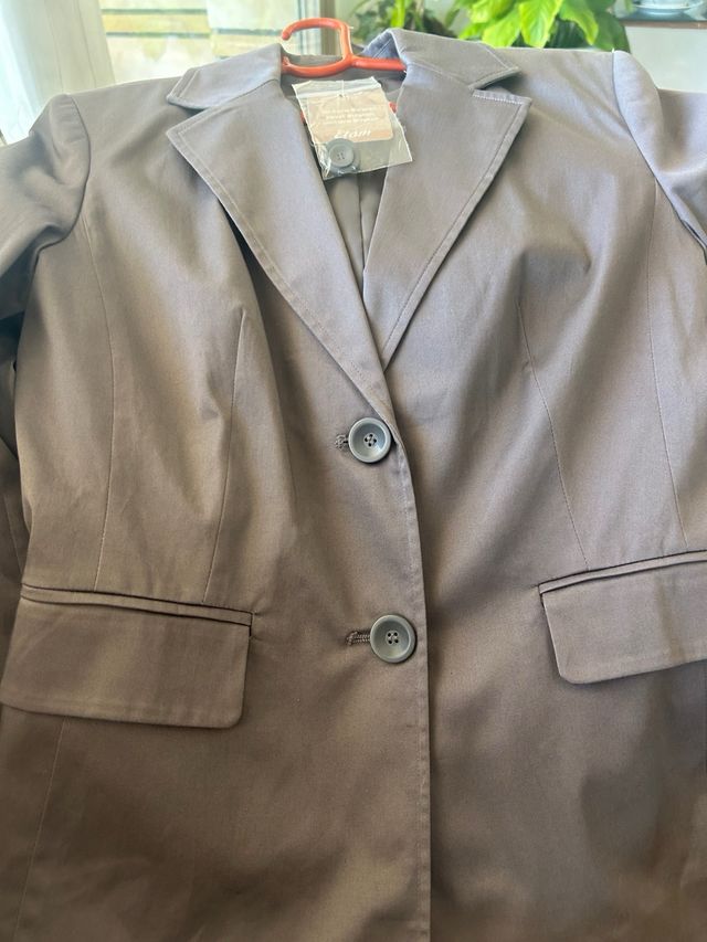 Blazer Etam gris XL -42 nuevo