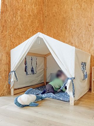 Casita infantil de tela 