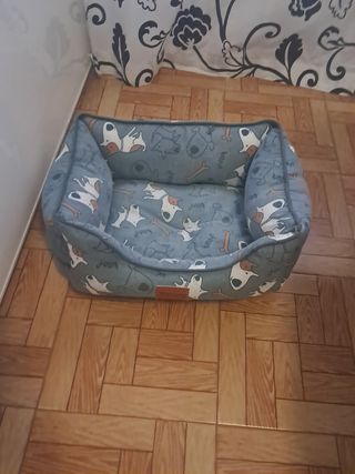Cama perro - Azul Gris