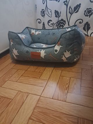 Cama perro - Azul Gris
