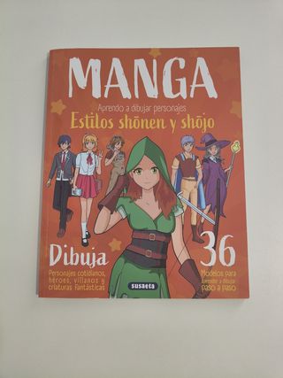 Libro para aprender a dibujar Manga