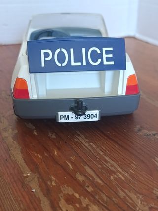 COCHE PATRULLA / DE PLAYMOBIL - 1999 / LUCES FUNCI