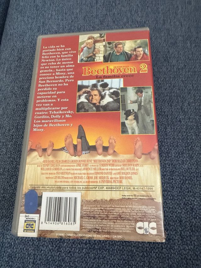 VHS Beethoven 2 La familia crece