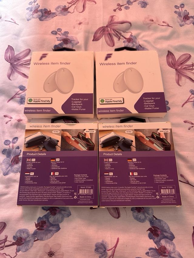 4 Rastreadores Apple Find My