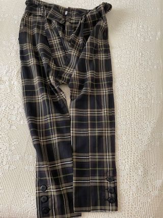 Pantalones Zara cuadros L