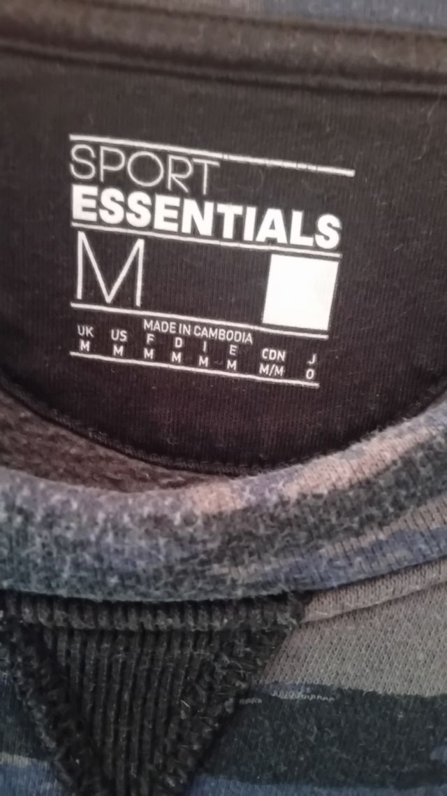 Sudadera Adidas M - Azul