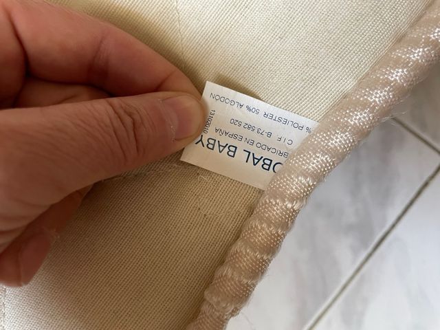 Colchón individual 140x70 con funda Regalo