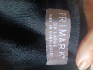 Jersey Primark negro 3XL
