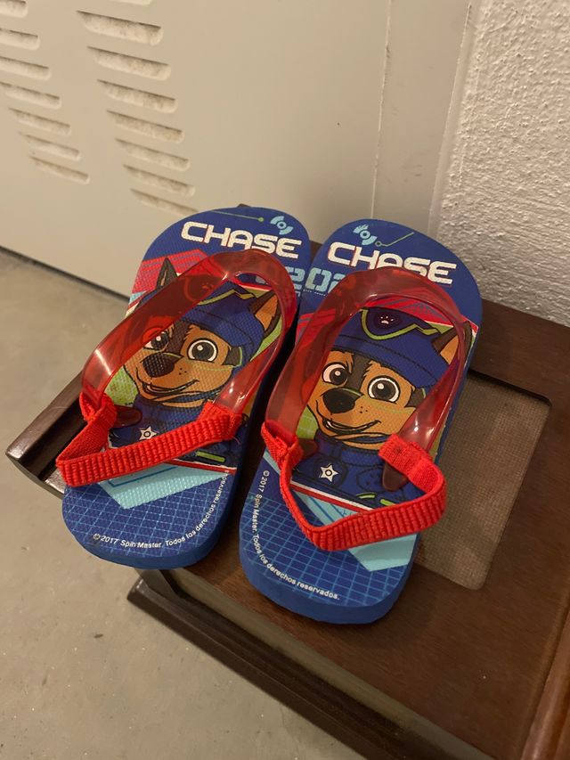 Chanclas Paw Patrol Chase talla 28