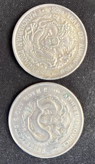 Gran colección 11 Monedas Plata China (réplicas)