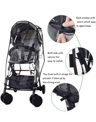 Funda lluvia, tamaño L. Carrito bebé