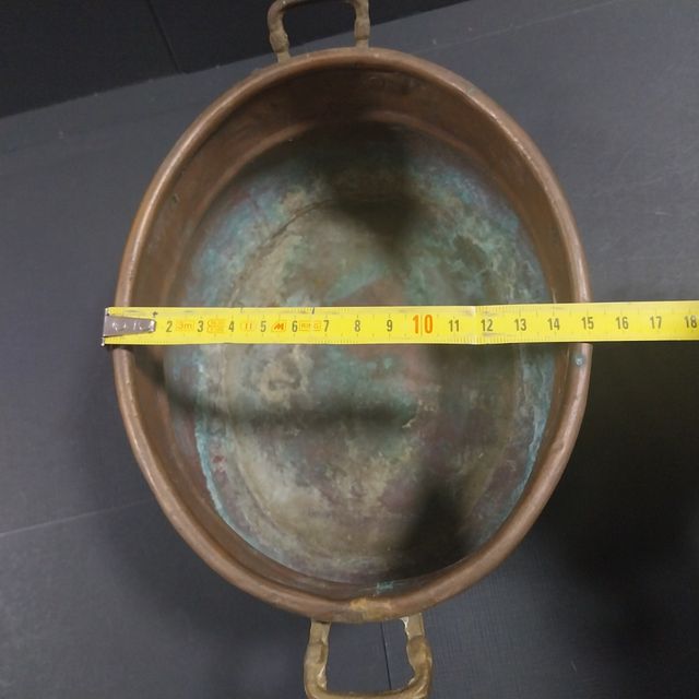 Fioriera in Rame Antica