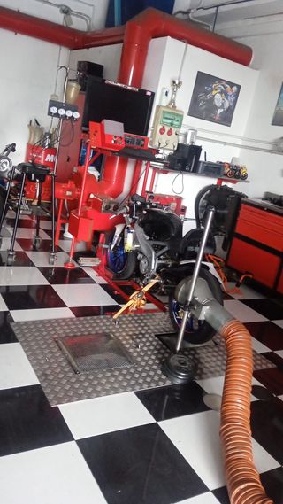 Banco pruebas moto Dynajet