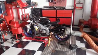 Banco pruebas moto Dynajet