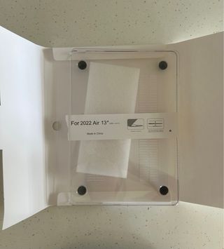 Carcasa transparente para MacBook Air 13" M2 M3