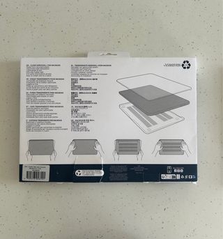 Carcasa transparente para MacBook Air 13" M2 M3