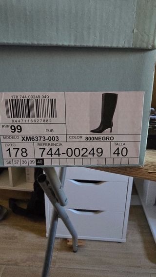 Botas Tintoretto negras