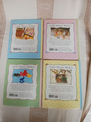 4 libros infantiles. Inglés. Michelle Cartlidge